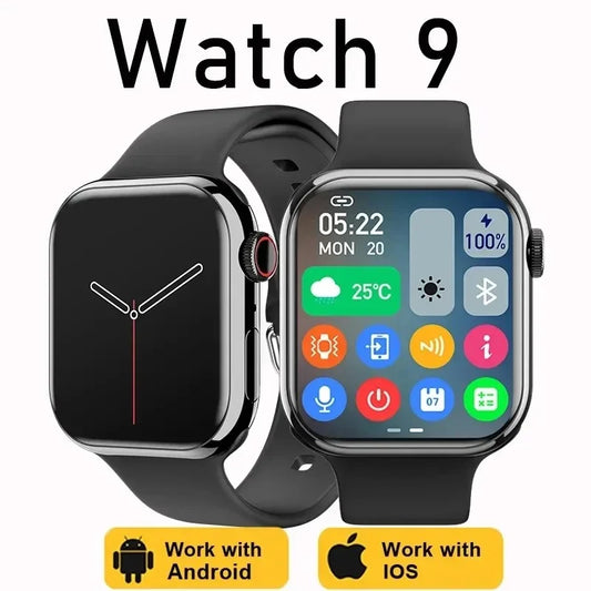 2024 NEW Smart Watch Wireless Charging Smartwatch Bluetooth Calls Men Women Watches Fitness Bracelet Custom Watch Face